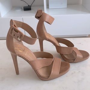 Vince Camuto Warm Tan High Heeled Sandle